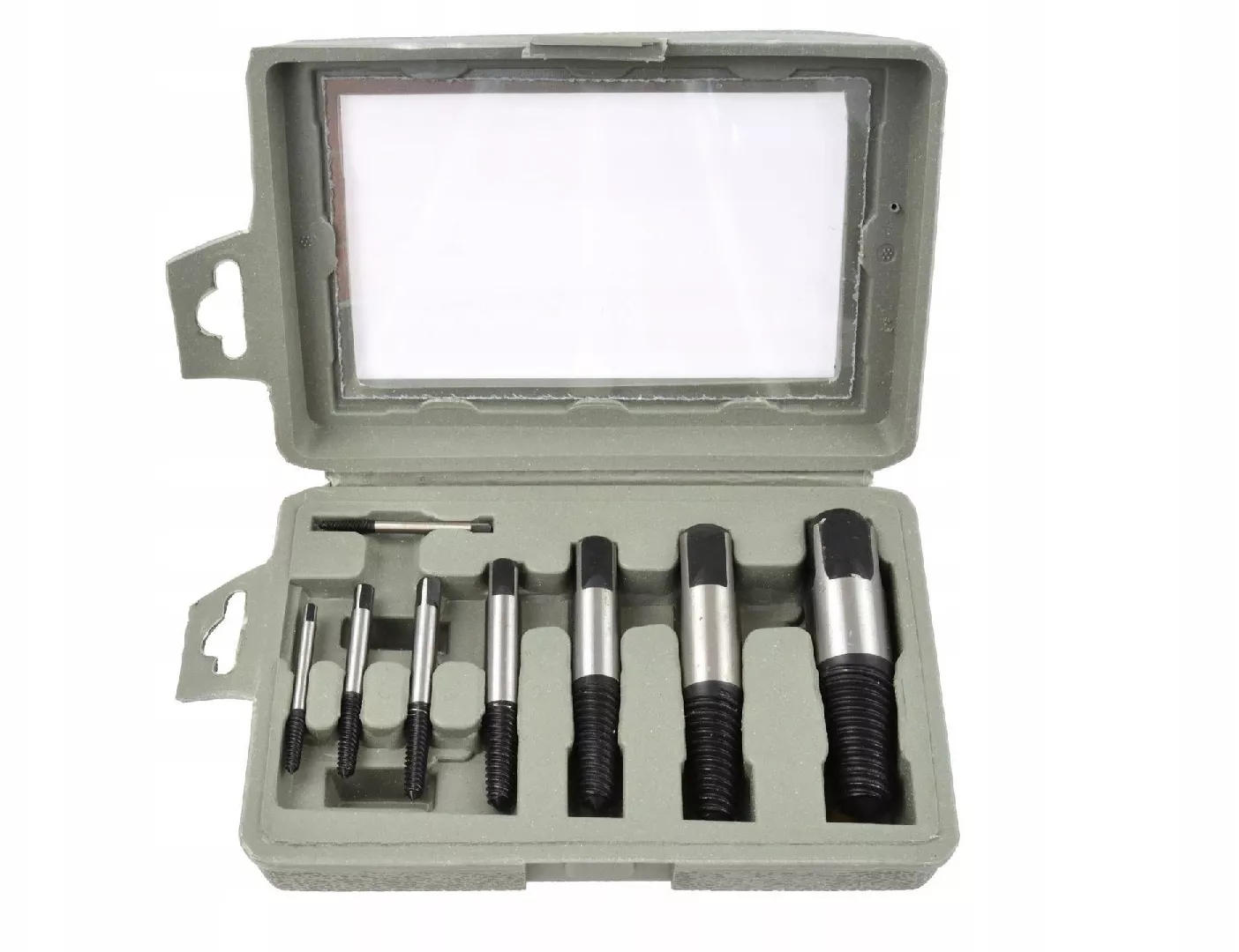 Extractors for broken screws 8 pieces