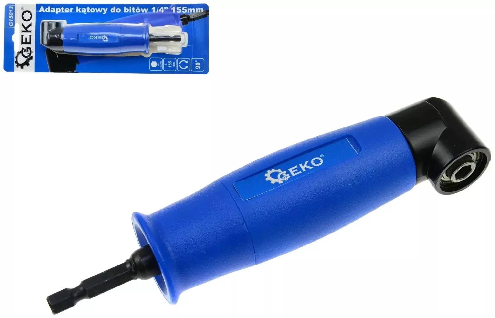 Angle adapter for 1/4`` bits 155mm