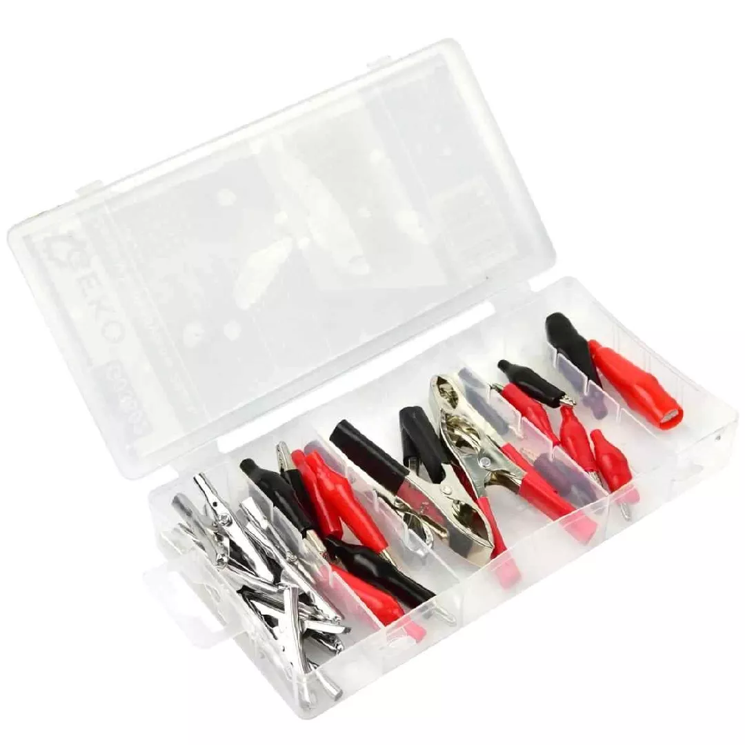 Set of 28 crocodile clips. (20)