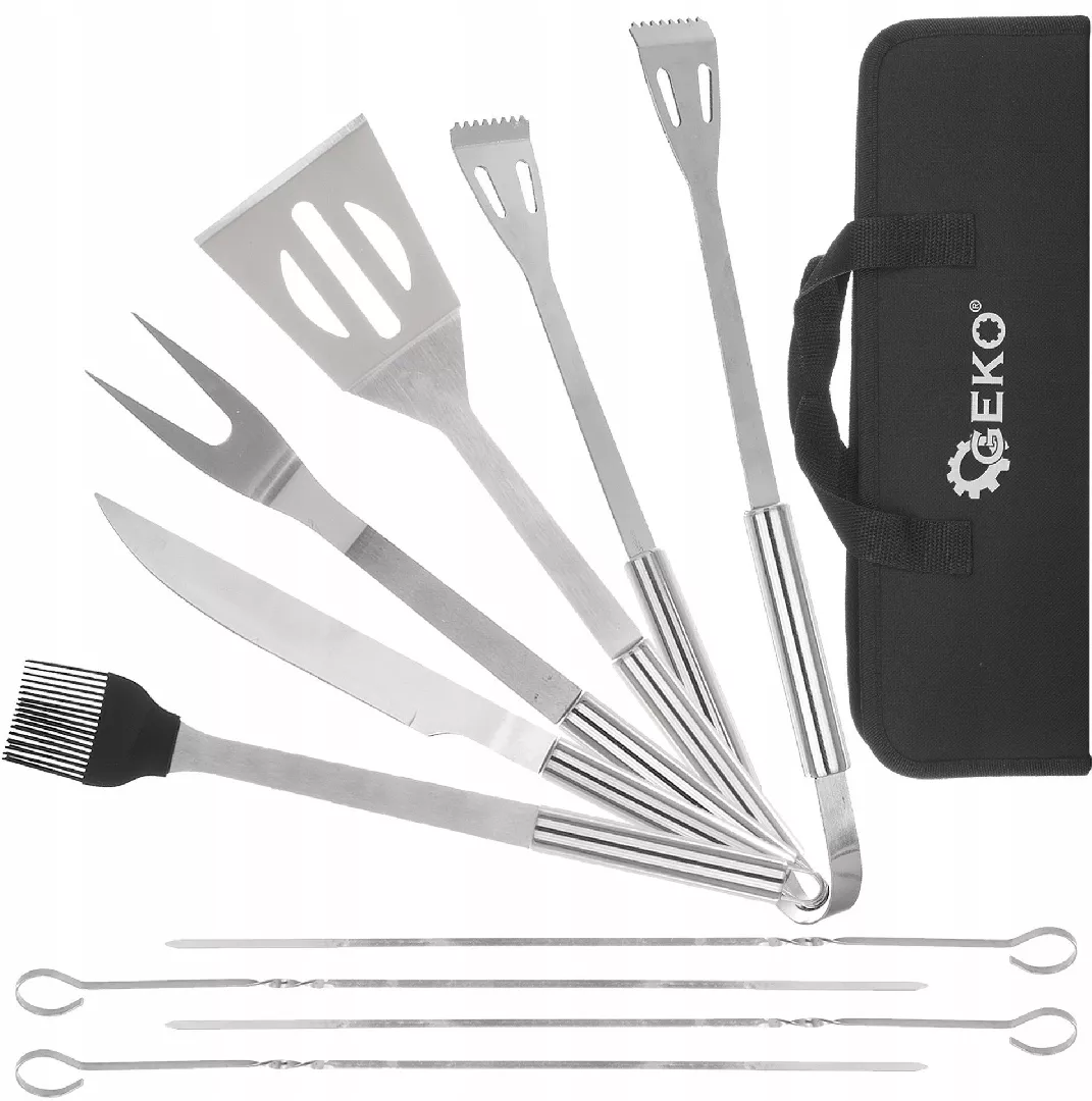 Barbecue cutlery set 10 pieces. (12)
