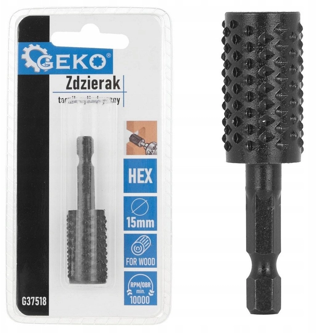 Stripper – cylindrical rasp for wood