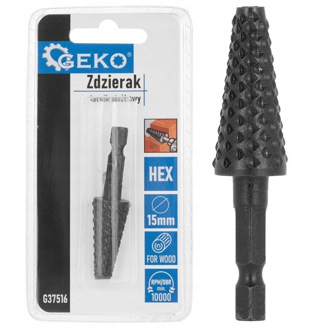 Stripper - conical rasp for wood