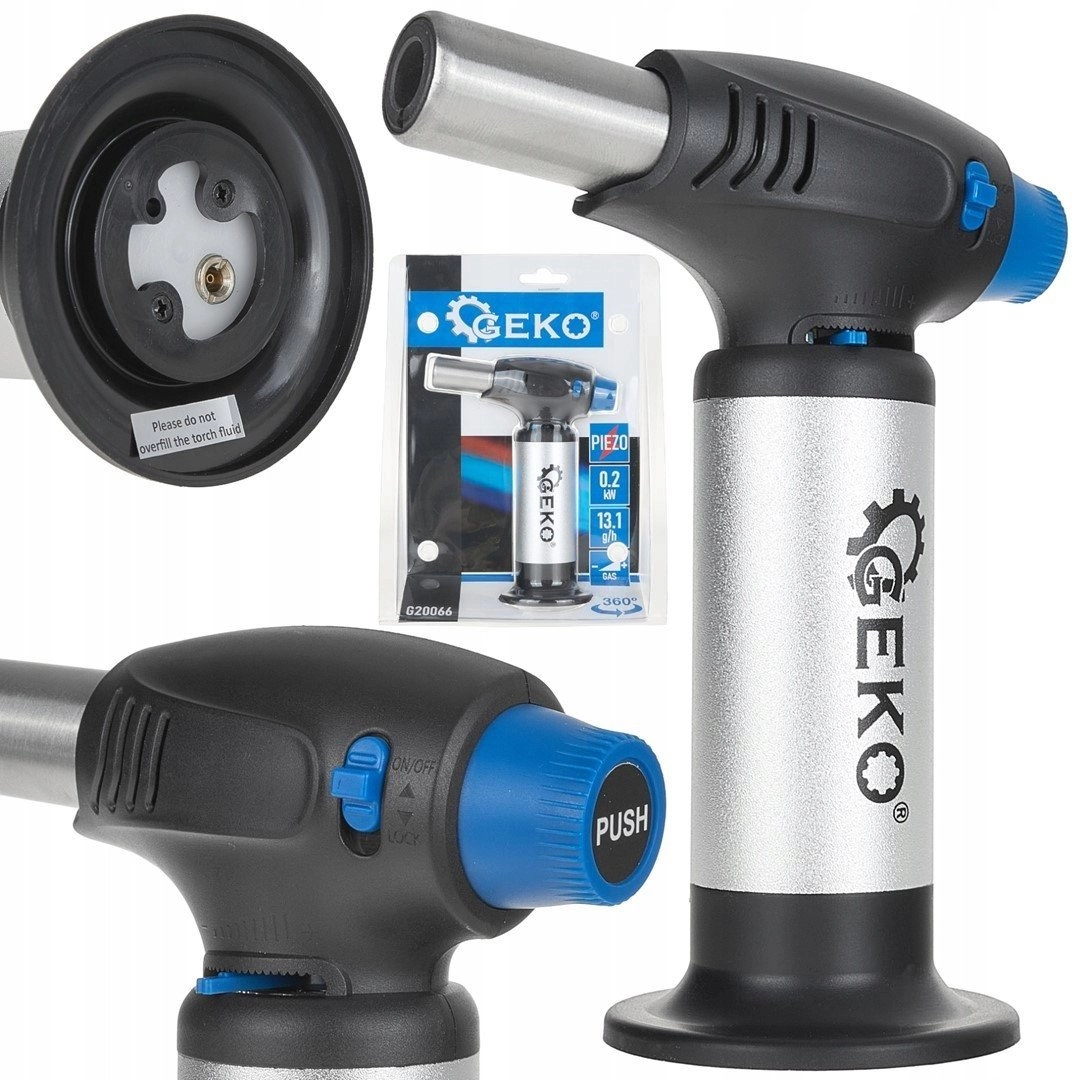 360 degree piezo gas burner with