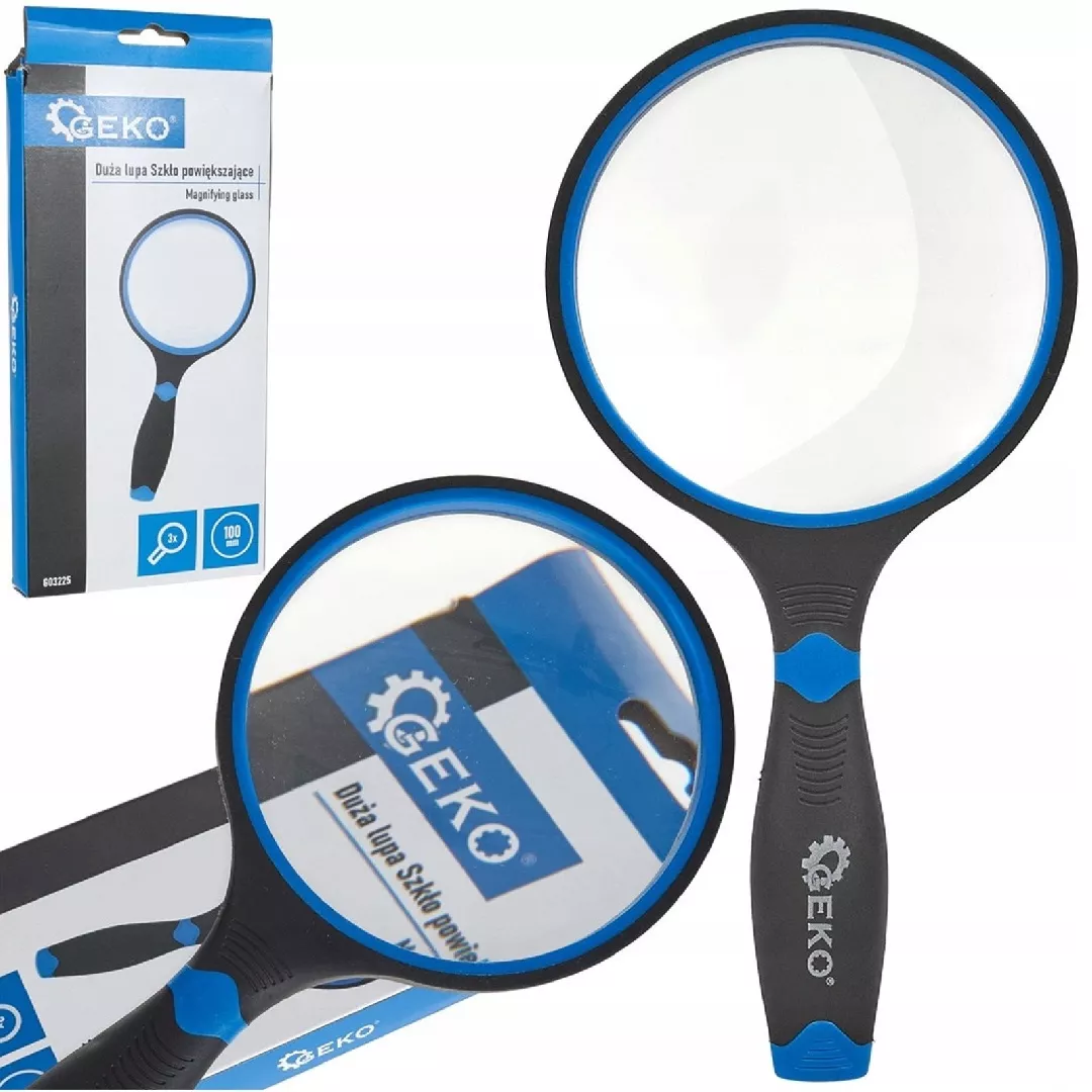 Magnifier – magnifying glass with rubberized
