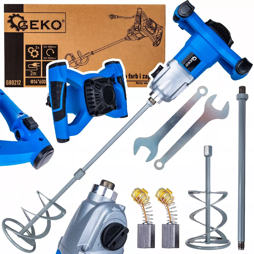 Electric mixer for paints and mortars