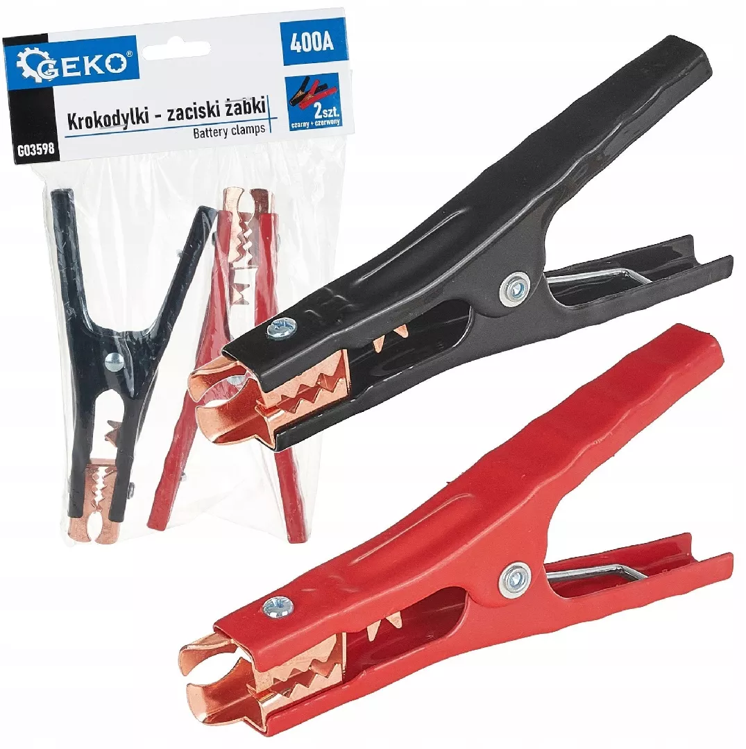 Crocodile clips - frog clips 400A