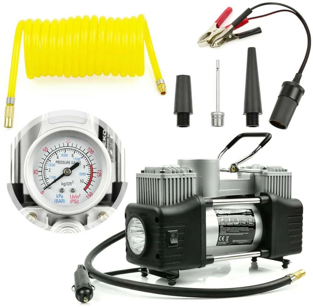 CAR COMPRESSOR 12V 250W GEKO 7168499