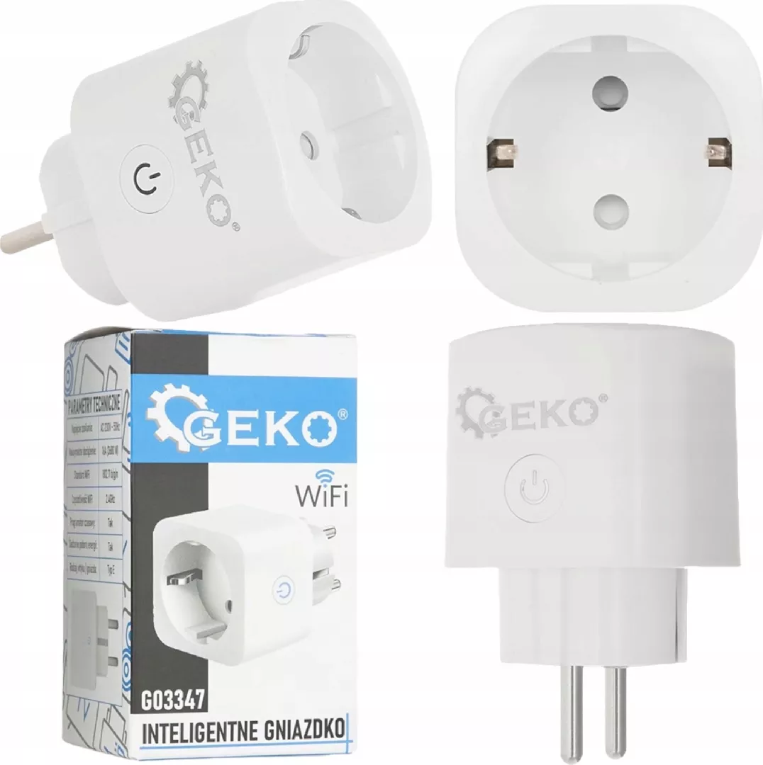 Geko Smart WiFi socket 16A (100)
