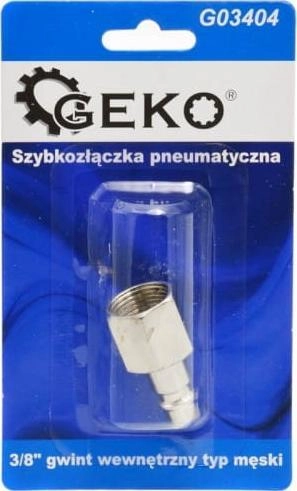 Geko SZYBKOZŁĄCZKA PNEUMATYCZNA TYP MĘSKI 3/8&quot