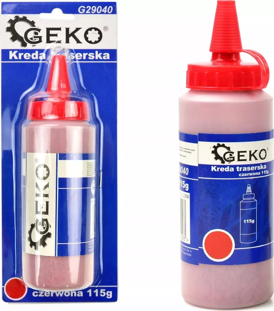 Geko Kreda traserska czerwona 115g G29040