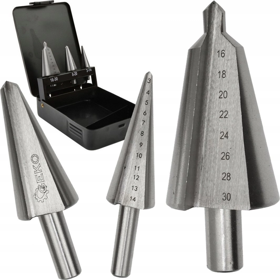 Geko drill Stepless drill set 3