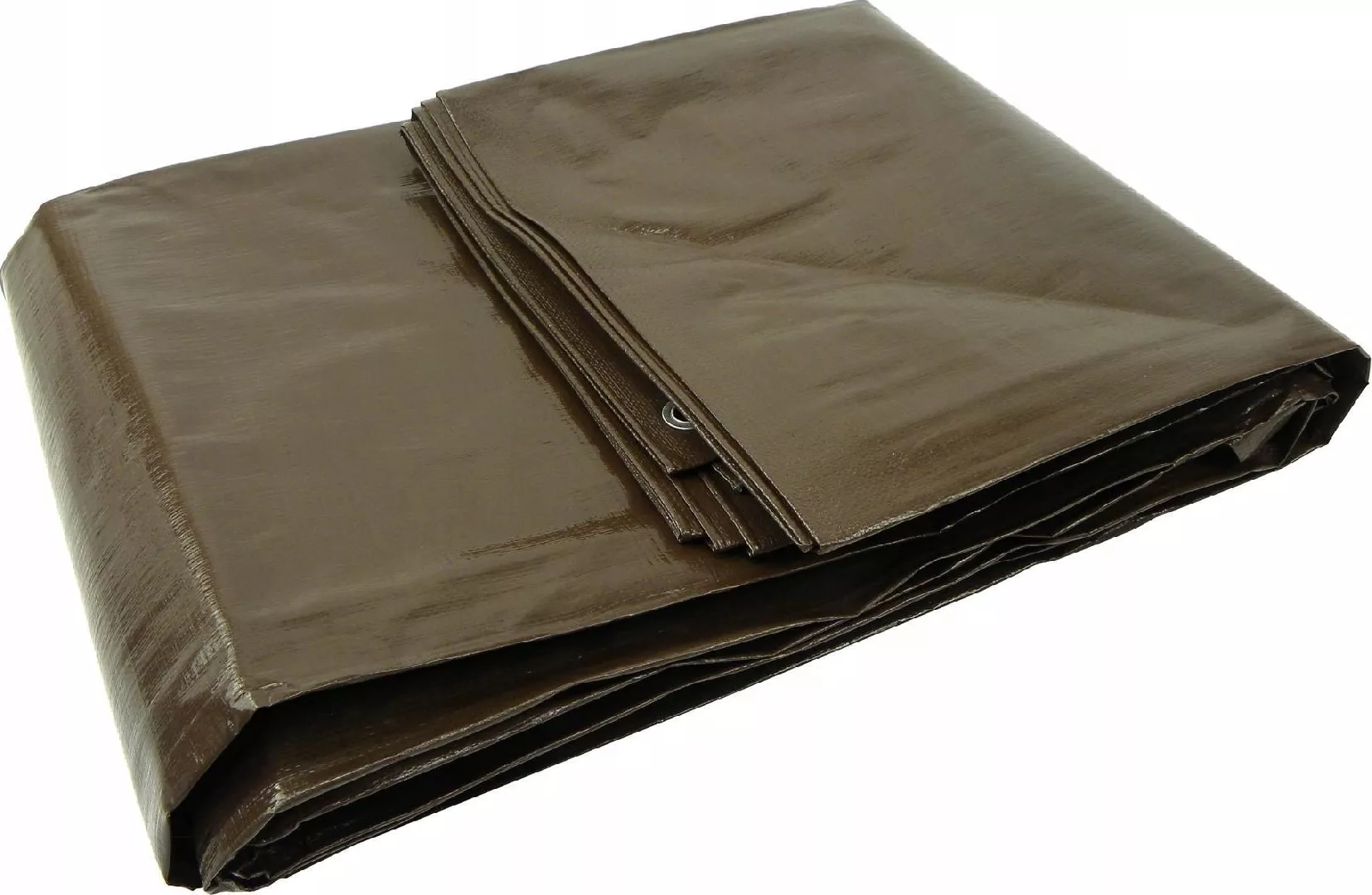 Geko Plandeka 8x10m extra gruba/brązowa 200G