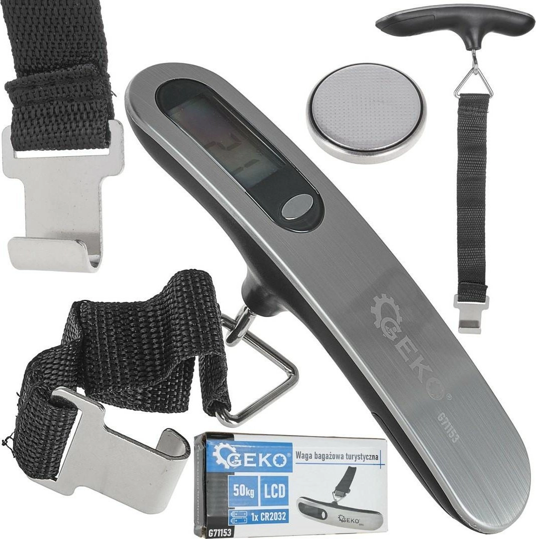 TOURIST LUGGAGE HOOK SCALE LCD 50kg