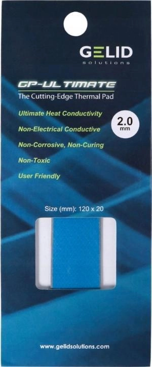 Termopady Gelid Ultimate 120x20x2.0mm TP-GP05-D