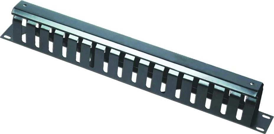 Gembird Cable organizer 1U with cover