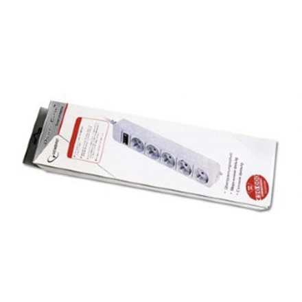 Gembird SPG3-B-15C Surge protector  5 schuko