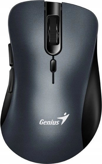 Genius Ergo 8100S/Ergonomic/Optical/Right-handed/1 600 DPI/Wireless USB/Black-gray