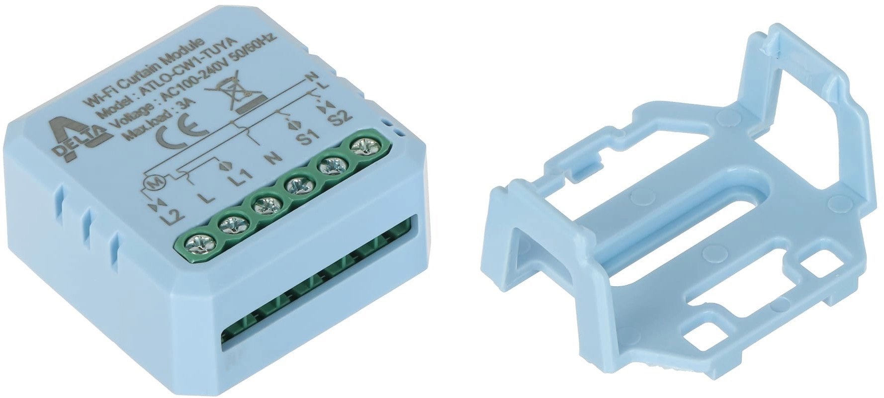 INTELIGENTNY STEROWNIK ROLET ATLO-CW1-TUYA Wi-Fi Tuya
