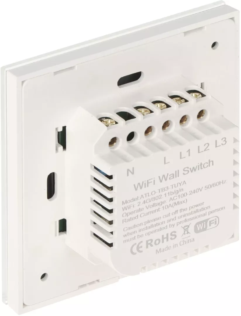 TRIPLE SMART TOUCH LIGHT SWITCH ATLO-TB3-TUYA