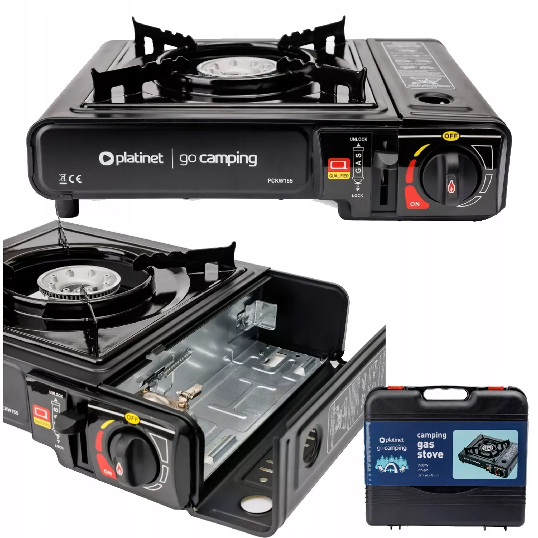PLATINET CAMPING COOKING STOVE 1 BURNER