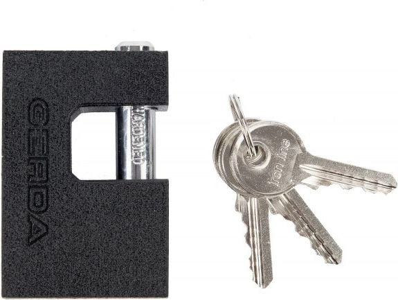 Gerda Cast iron shank padlock 50mm