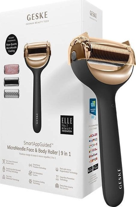 Micro Needle FaceBody Roller 9in1 Geske