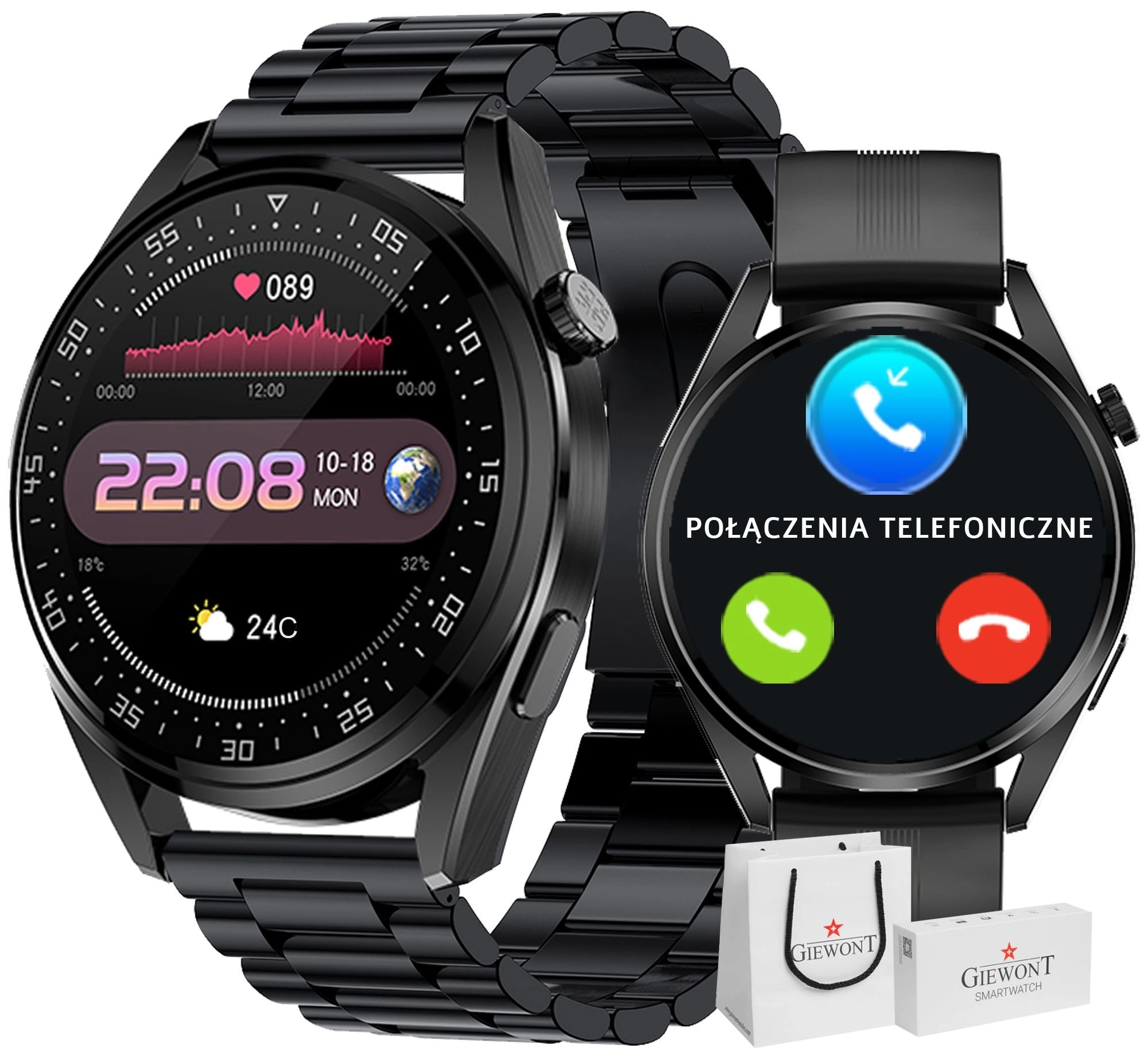 GW450-1 Black Strap