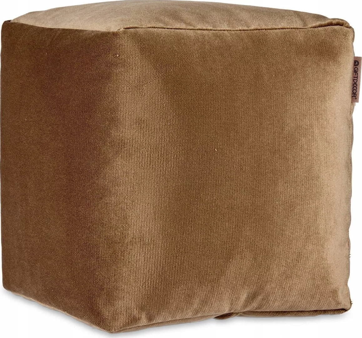 Gift Decor Pouf upholstered with velvet