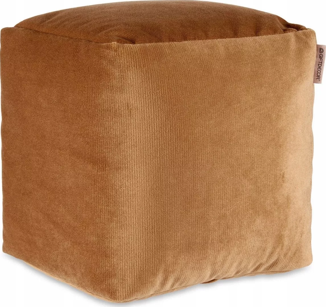 Gift Decor Pouf upholstered with velvet
