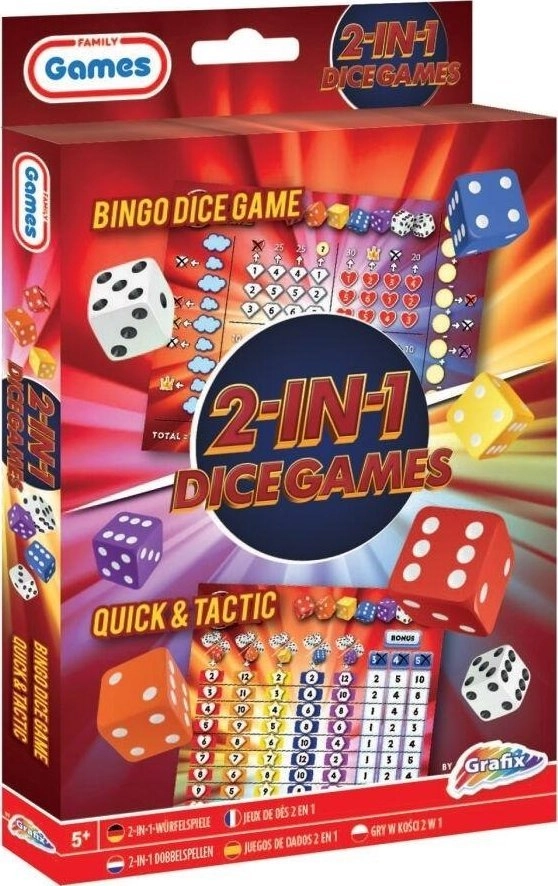 2in1 dice and bingo game 8715427090924