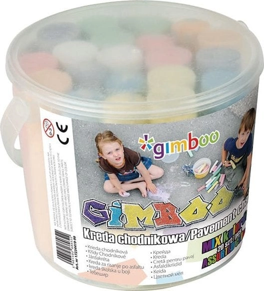 XXL sidewalk chalk in a plastic