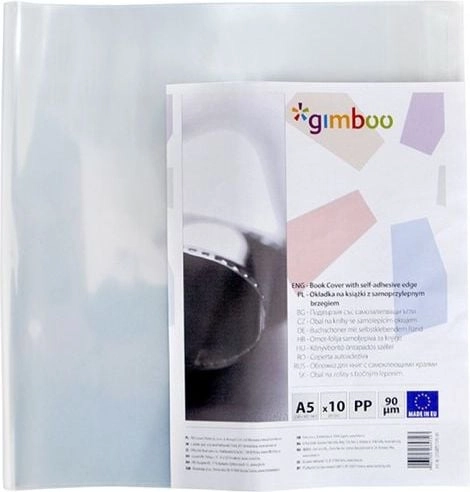 Gimboo A5 BOOK COVER WITH SELF-ADHESIVE