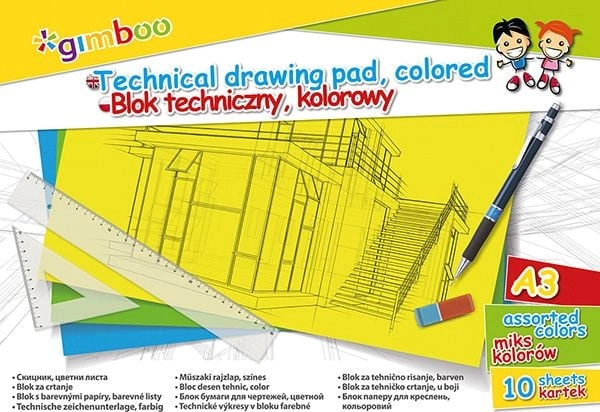 Gimboo Technical block A3 10k mix