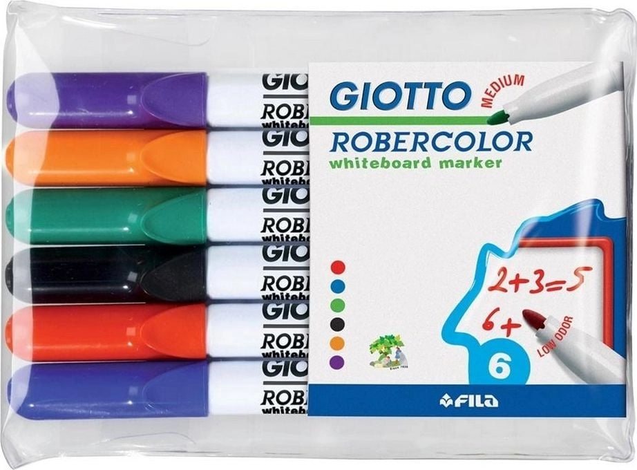 Giotto Dry-erase marker 6 colors GIOTTO