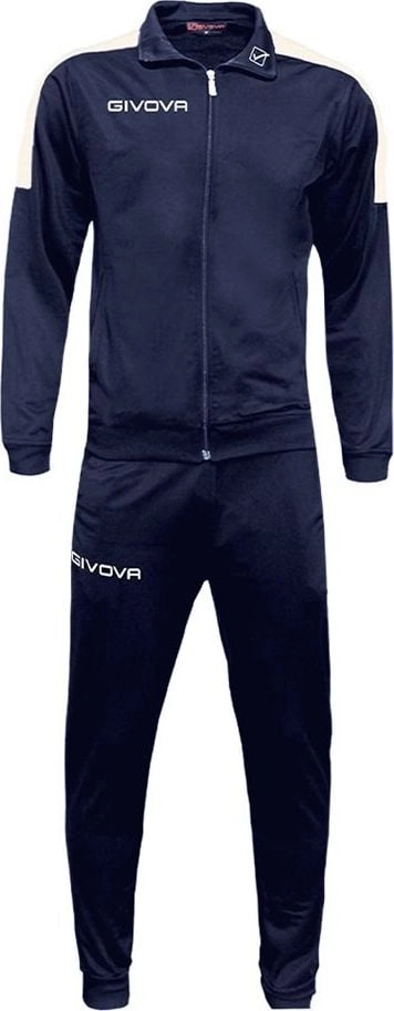 Givova Tuta Revolution Tracksuit navy blue-white