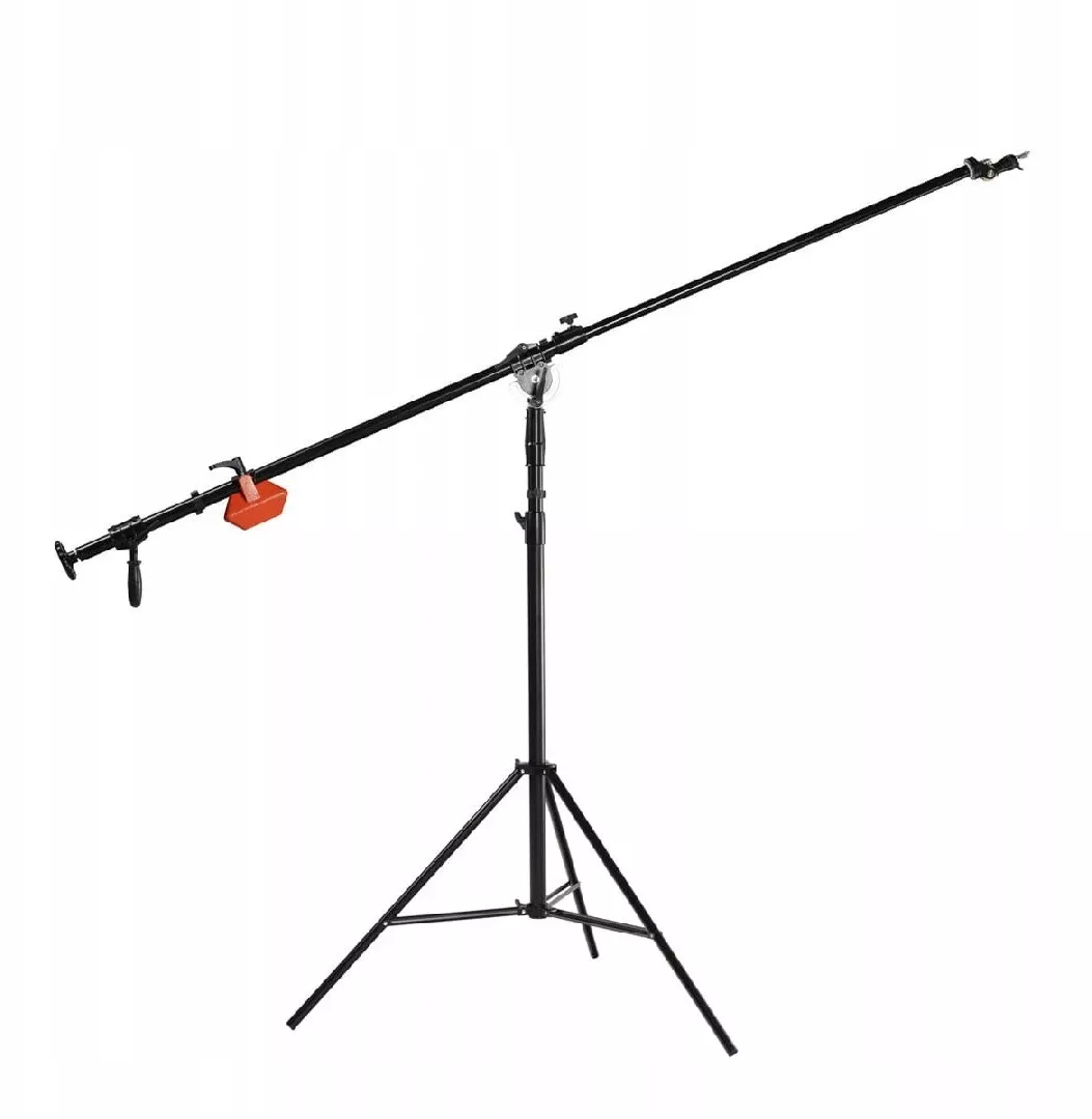 GlareOne boom tripod with a movable