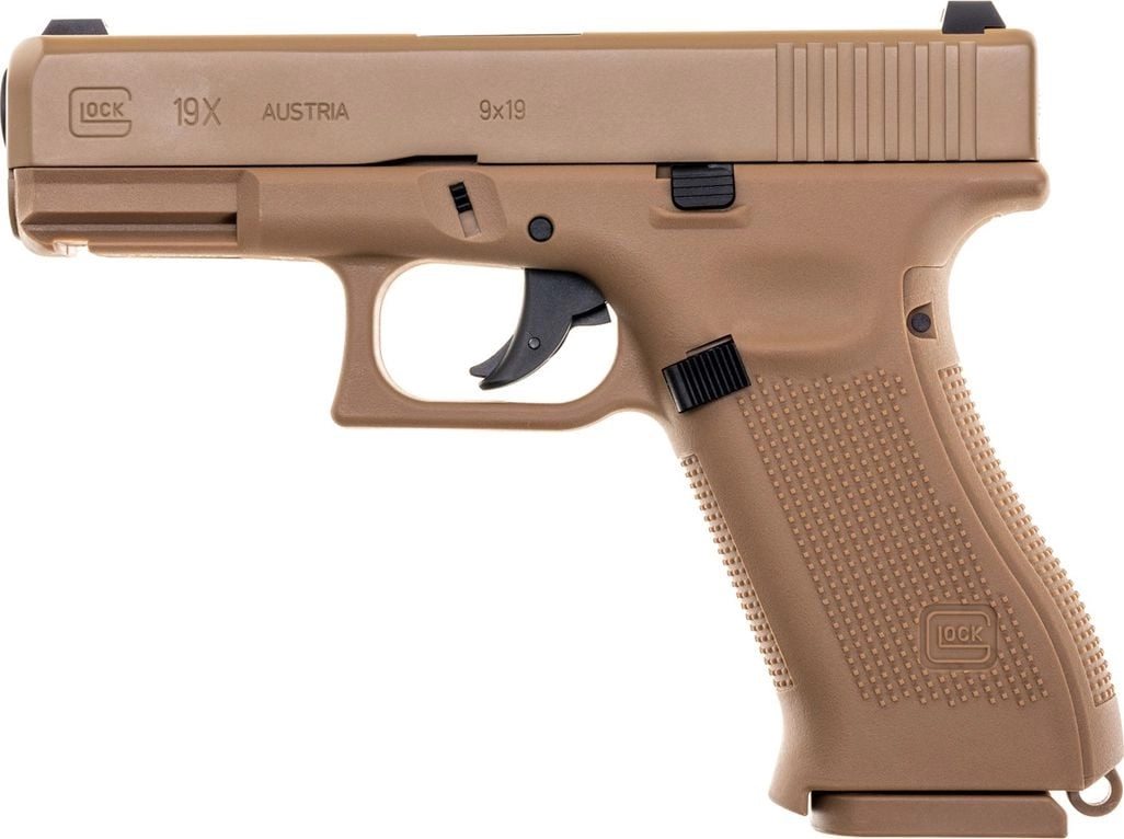 UMAREX GLOCK 19X METAL SLIDE COYOTE