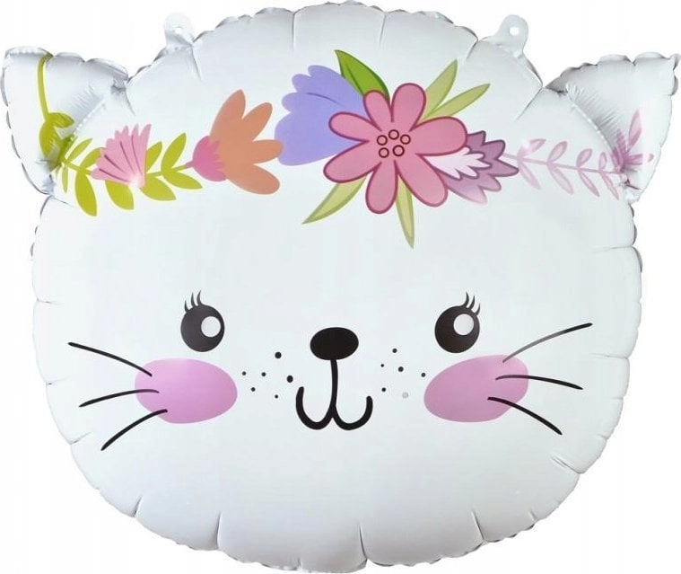 GoDan Balon foliowy Kotek /głowa BF-HKOT