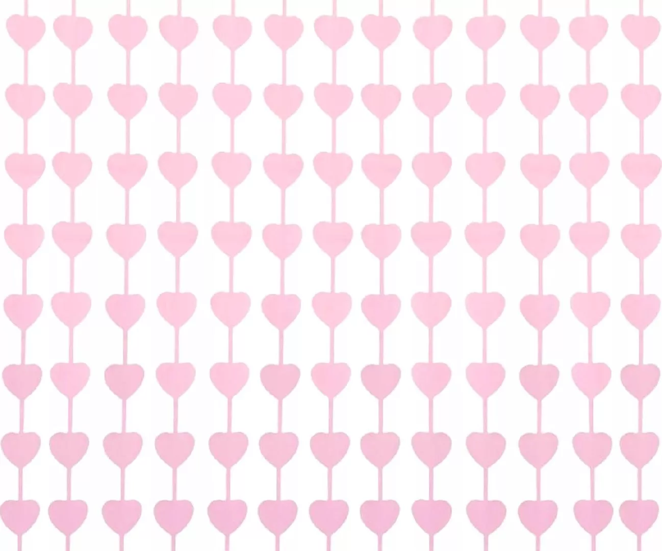 GoDan Kurtyna Macaron serca jasnoróżowa 100x200cm