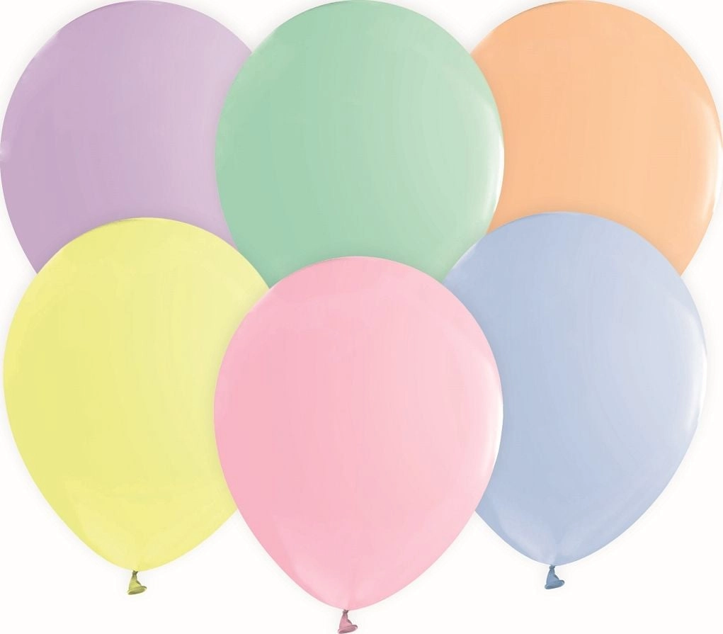 12" BeautyCharm pasta balloons mix/50 CB-KMX12