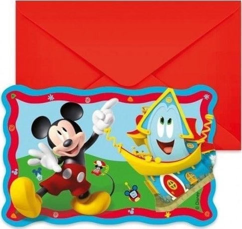 Mickey Rock The House invitations 6