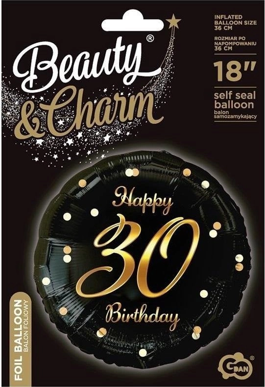 GoDan BC Happy 30 Birthday foil