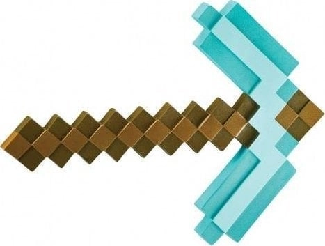 Minecraft Plastic Replica Diamond Pickaxe 65685-15L-6