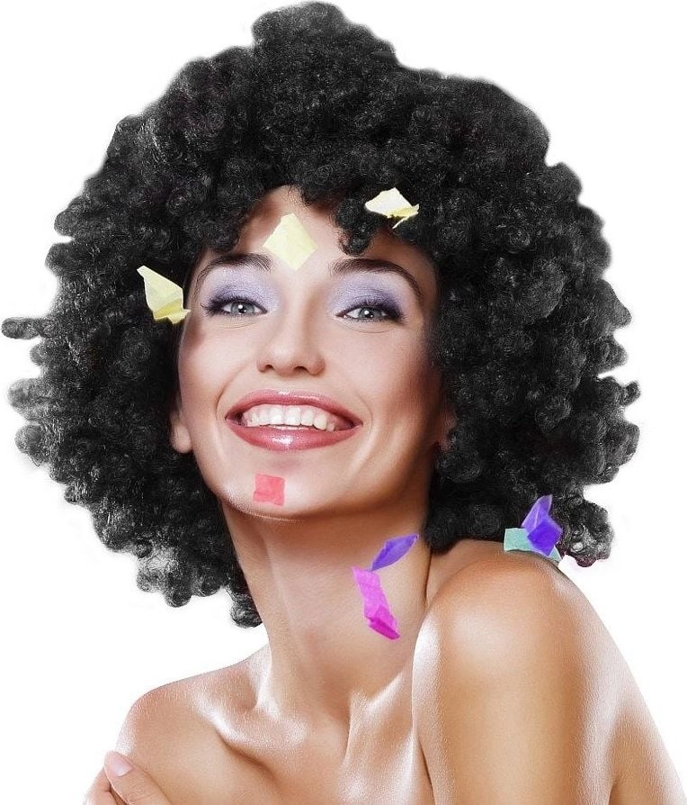 GoDan Mega afro black wig -