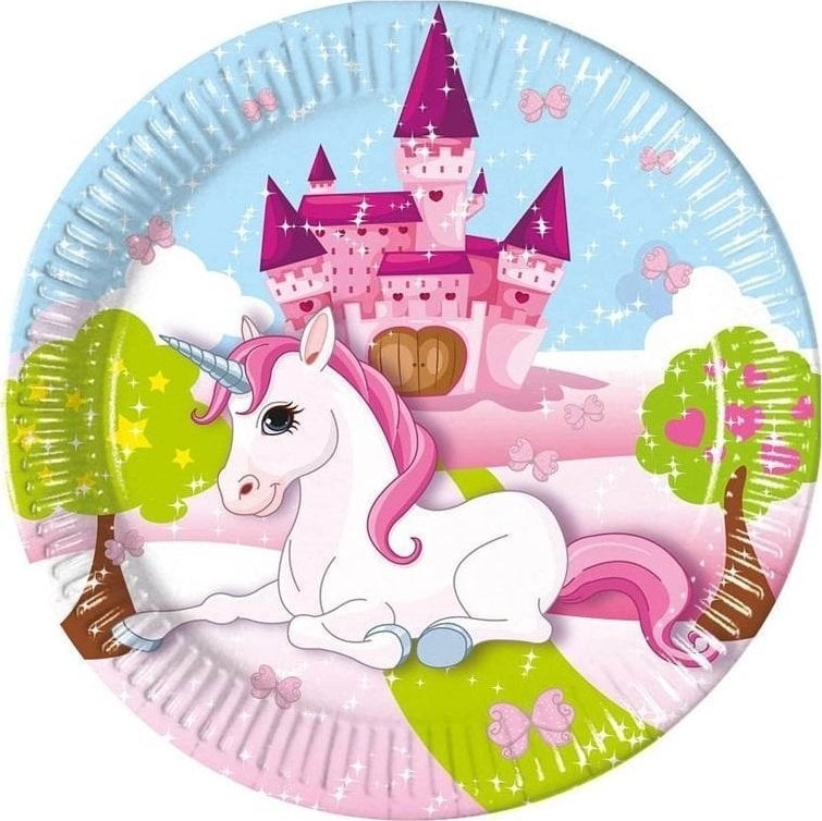 Unicorn plates 23 cm GN93428