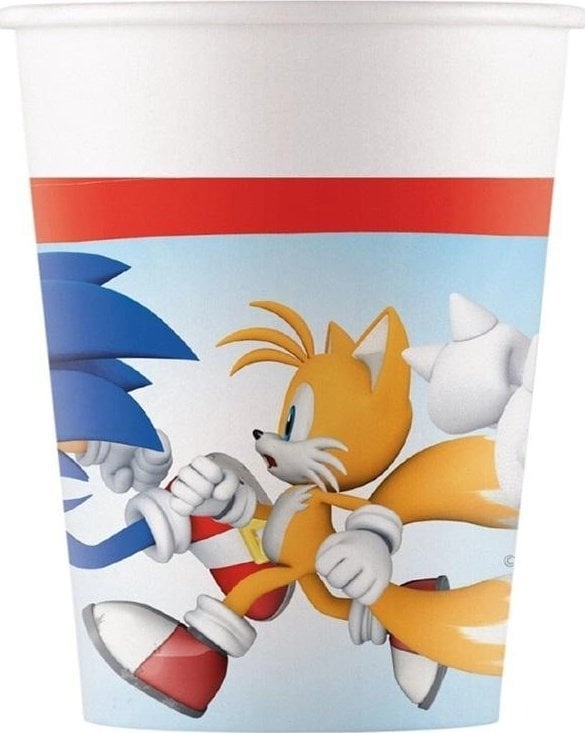 Sonic paper cups  200ml  8 pcs