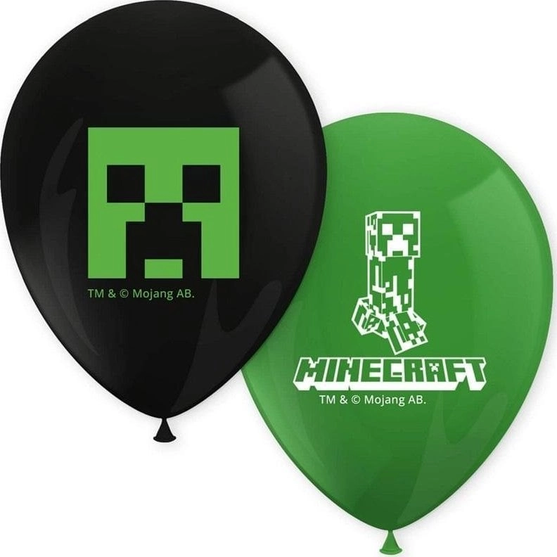 Balony Minecraft 8szt 5201184956625