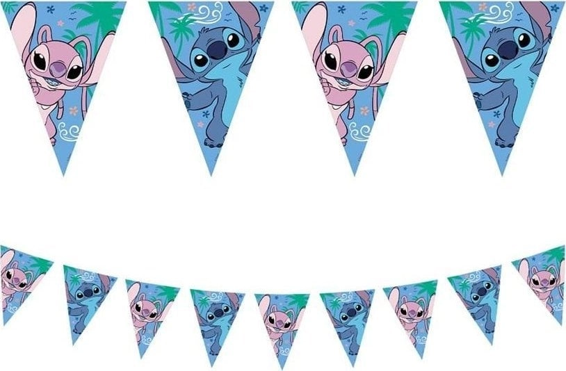 Baner papierowy StitchAngel Disney 120x180cm 5201184969137