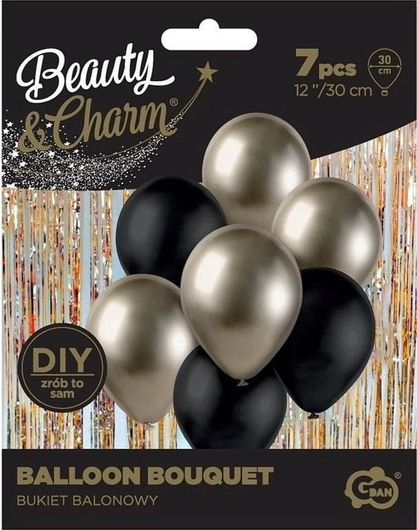 GoDan Balloons BC bouquet prosecco-black 7