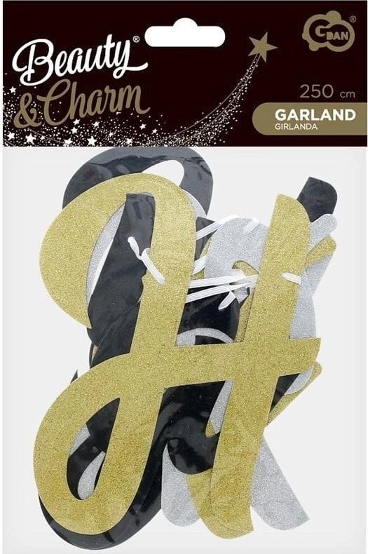 BC Happy New Year paper garland